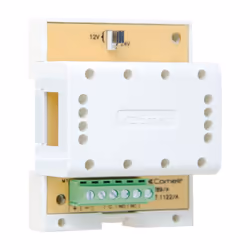 Relais Comelit 12/24V DC-AC 10A à usage général Caractéristiques : Dimensions : Hauteur (mm) 85 Largeur (mm) 66 Profondeur (m ...