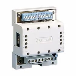 Échange Comelit pour les systèmes audio ou audio-vidéo avec 2 ou plusieurs portes Simplebus 1. Équipé avec 2 interrupteurs di ...