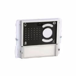 Module audio-vidéo 1 bouton d'appel IKALL façade noire - 33411- COMELIT Le module audio-vidéo 1 bouton d'appel IKALL façade n ...