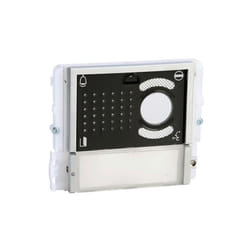 Comelit - Module audio-vidéo 1 bouton d'appel ikall façade noire - 33411