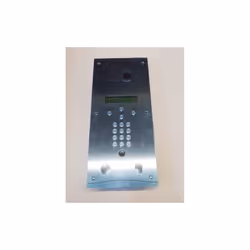 Platine de rue inox mh + 1250IV 405x180x55mm pour groupes audio-video simplebus + module vigik (non incl) Comelit