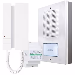Interphone - COMELIT - KAE5061-KIT - 2 fils - Filaire - Blanc