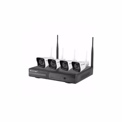 Ce kit de vidéosurveillance permet de surveiller et d'enregistrer les mouvements sur son disque interne. Idéal pour l'habitat ...