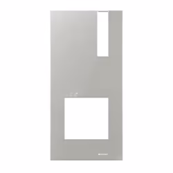 Façade aluminium pour quadra à boutons mécaniques - 4793MA - Comelit Comelit a conçu cette façade aluminium pour quadra à bou ...