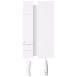 Comelit - Mini simplebus 2 intercom avec combiné Blanc 2738W/A