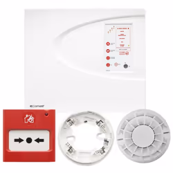 Description générale Ce kit de centrale incendie conventionnelle Comelit est conçu pour assurer la sécurité de vos locaux. Il ...