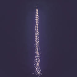 Lotti Cascata 600 MicroLED Argento 6.2 m da esterno guirlande électrique 6,2 m 600 lampe(s) LED