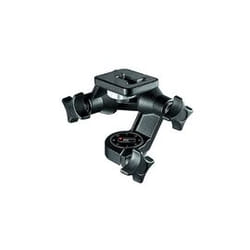 Manfrotto 3D Junior Camera Head tête de trépieds Noir Aluminium