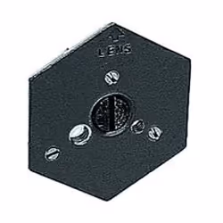 Manfrotto 130-38 Assy Plate for 029 &amp; 136, 3/8, Gris, 80 g