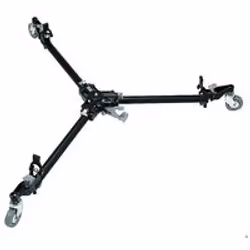 Manfrotto 181B Automatic Folding Dolly Black, 3 pieds, Noir, 9 cm, 4,5 kg