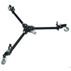 Manfrotto 181B Automatic Folding Dolly Black trépied 3 pieds Noir