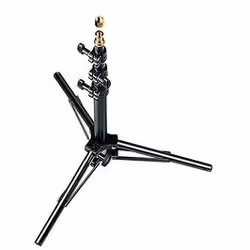 Manfrotto 156BLB Backlite Stand Black, 3 pieds, Noir, 123 cm, 620 g