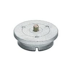 Manfrotto 400PL-MED Plate for Geared Head 400 23mm trépied Blanc