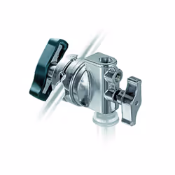 Manfrotto D200, Argent, Aluminium, 5/8", 90 mm, 60 mm, 180 mm