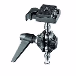 Manfrotto 155RC Tilt-Top Head with Quick Plate, Noir, 600 g
