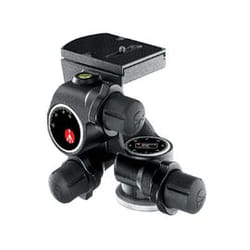 Manfrotto 410 Junior Geared Head tête de trépieds Noir Aluminium
