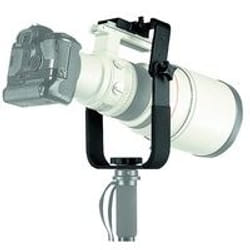Manfrotto 393 Heavy Tele Lens trépied Noir