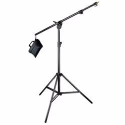Manfrotto 420B, 3 pieds, Noir, 3,92 m, 2,7 kg