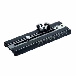 Manfrotto 501PLONG, Noir, Aluminium, 3,17 mm (0.125"), 9,53 mm (0.375"), 110 mm, 120 g