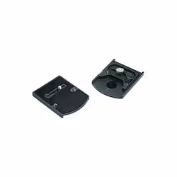 Manfrotto Accessory Plate 1/4" + 3/8"F/410, Noir