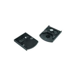 Manfrotto Accessory Plate 1/4" + 3/8"F/410 trépied Noir