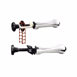 Manfrotto 046MCR, Kit d’entraînement de toile de fond, Noir, Rouge, Blanc, Acier, Technopolymère, 2,02 kg, 2 pièce(s)
