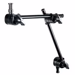 Manfrotto 196AB-2, Noir, Aluminium, 9,53 mm (0.375"), 6,35 mm (0.25"), 1,5 kg, 605 mm