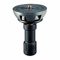 Manfrotto 520BALLSH 75mm Half Bowl Short, Noir, 376 g