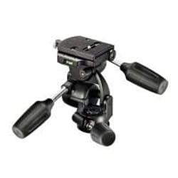 Manfrotto Standard 3-Way Head tête de trépieds Noir Aluminium
