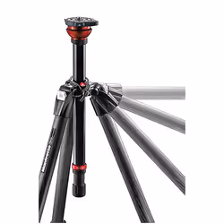 Manfrotto 755CX3 trépied 3 pieds Noir
