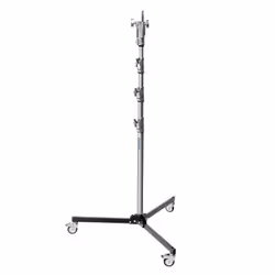 Manfrotto A5034, Socle de rouleaux, 20 kg, Argent, Métal, 3 pieds, 1420 - 3400 mm