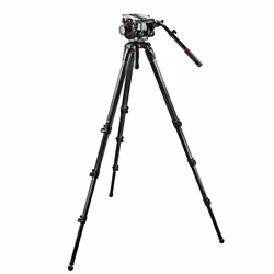 Manfrotto 509HD,536K, 3 pieds, Noir, 2,17 m, 7,4 kg
