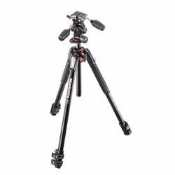 Manfrotto MK190XPRO3-3W, 3 pieds, Noir, 173 cm, 3 kg