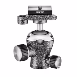 Gitzo GH1382TQD tête de trépieds Noir, Métallique Aluminium 1/4" Balle