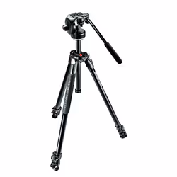 Manfrotto 290 XTRA Kit, 3 pieds, Noir, 169,5 cm, 2,56 kg