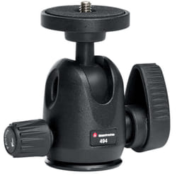 Manfrotto MH494-BH tête de trépieds Noir Aluminium 1/4" Balle