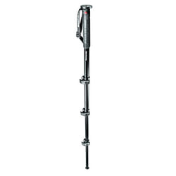 Manfrotto MPMXPROA4 pieds pour camescopes 1/4, 3/8" Aluminium Noir