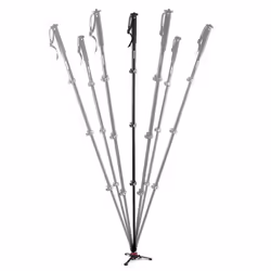Manfrotto MVMXPRO500 pieds pour camescopes 1/4, 3/8" Aluminium Noir - Vue supplémentaire 4