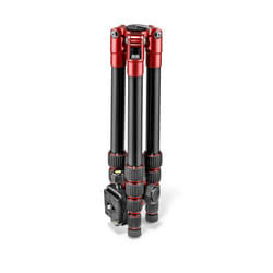 Manfrotto Element trépied Caméras numériques 3 pieds Rouge