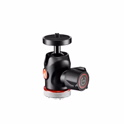 Manfrotto MH492LCD-BH tête de trépieds Noir, Rouge Aluminium 1/4" Balle