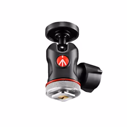 Manfrotto MH492LCD-BH tête de trépieds Noir, Rouge Aluminium 1/4" Balle - Vue supplémentaire 4