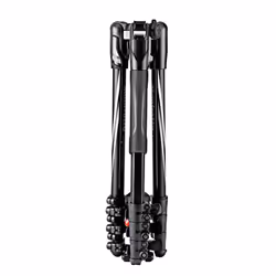 Manfrotto MKBFRLA4BK-BH trépied 3 pieds Noir, Argent