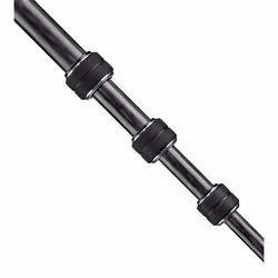 Manfrotto MKBFRTC4-BH trépied Caméscope portable 3 pieds Noir, Argent - Vue supplémentaire 10