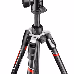 Manfrotto MKBFRTC4-BH trépied Caméscope portable 3 pieds Noir, Argent - Vue supplémentaire 7