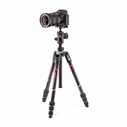 Manfrotto MKBFRTC4-BH trépied Caméscope portable 3 pieds Noir, Argent - Vue supplémentaire 9