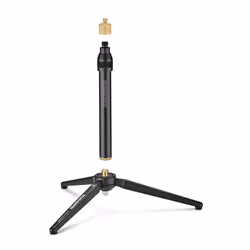 Manfrotto MKPROVR trépied Caméras numériques 3 pieds Noir, Or