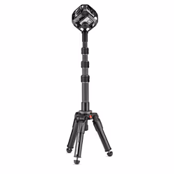 Manfrotto MBASEPROVR trépied Caméras numériques 3 pieds Noir