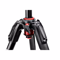 Manfrotto MT190GOA4 trépied Caméras numériques 3 pieds Noir, Rouge - Vue supplémentaire 5