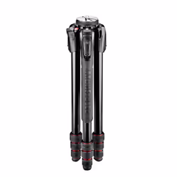 Manfrotto MT190GOA4 trépied Caméras numériques 3 pieds Noir, Rouge - Vue supplémentaire 6