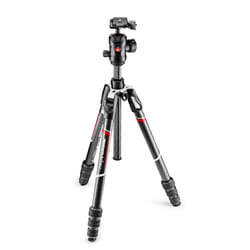 Manfrotto MKBFRTC4GT-BH trépied Caméscope portable 3 pieds Noir, Argent